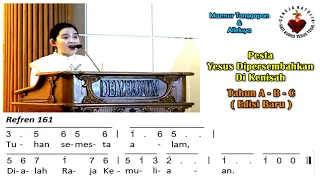 Mazmur Tanggapan & BPI (Baru) | Pesta Yesus Dipersembahkan di Kenisah (A B C) | 2 Februari 2025