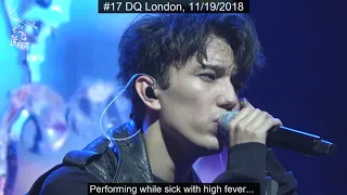 Dimash - Late Autumn complete updated version history (2017-2020) - combined live videos