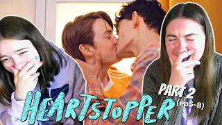 so frickin ADORABLE and EMOTIONAL our hearts couldn't take it *HEARTSTOPPER* reaction part 2 (ep5-8)