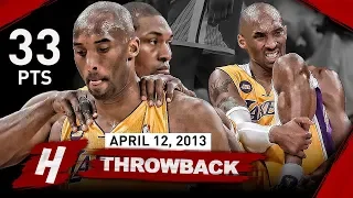 The Game that SHOCKED Laker Nation & Changed Kobe Bryant's Career FOREVER vs Warriors (2013.04.12)