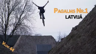 Būvēšana un pirmā braukāšana Sigulda backyard dirtos EP. 4 /  Vlog 44