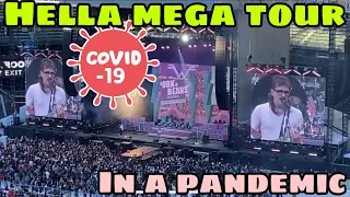 FIRST CONCERT IN 1.5 YEARS!! Hella Mega Tour Review - During Pandemic -Weezer Fall Out Boy Green Day