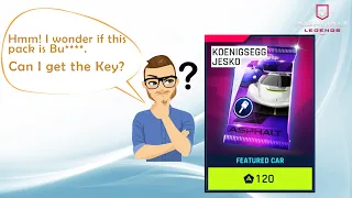 Are these packs Bu****? Can I get the Key?!? | Jesko 120 Packs Opened.