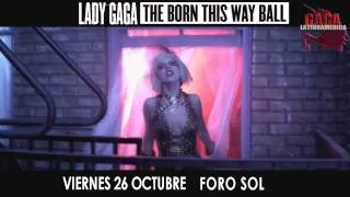 Lady Gaga - "Born This Way Ball" en Mexico (Promo)