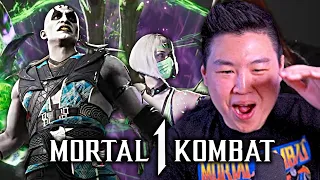 MORTAL KOMBAT 1 - QUAN CHI, KHAMELEON, & PEACEMAKER GAMEPLAY TRAILER!! [REACTION]