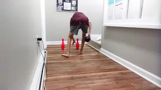 attempting the 3 hardest splits in bowling