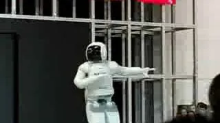 Honda's Robot Asimo on Moscow Auto Exhibition 2008