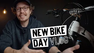 New Bike Day! Wir bauen mein neues Giant Reign E+ 1 auf | Vlog | Freeride Flo