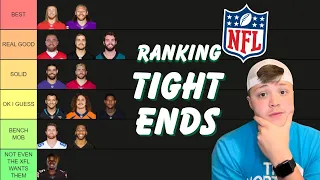 Ranking EVERY NFL Tight End