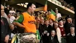 1992 All Ireland, Final whistle and presentation Part 1
