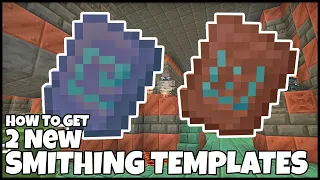 How To Get The 2 NEW 1.21 SMITHING TEMPLATES In MINECRAFT