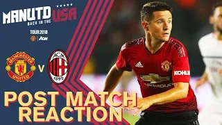 Herrera, Mourinho & Joel Pereira | AC Milan Reaction | Watch Tour 2018 LIVE on MUTV!