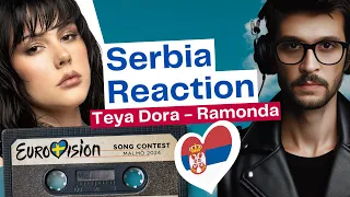 Reaction Serbia Eurovision 2024 | Teya Dora - Ramonda 🇷🇸