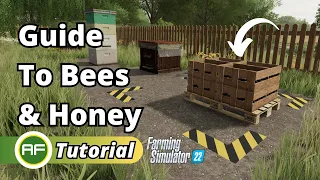 Guide To Bees and Honey In Farming simulator 22