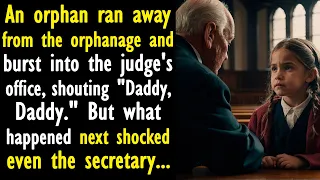 A girl ran into the judge's office, shouting "Daddy, Daddy." But what happened next...