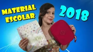 Material escolar 2018 - Ana Júlia Coutinho