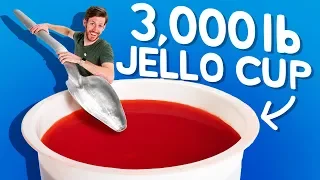 We Built the World's Largest Jello Cup!