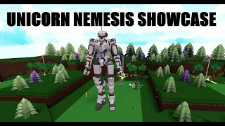 Unicorn Nemesis mech showcase build a boat