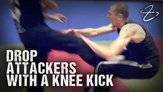 Drop Attackers With A Knee Kick