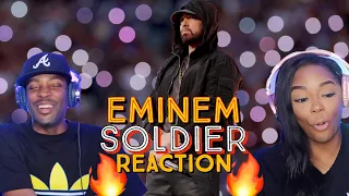 First time hearing Eminem "Soldier" Reaction | Asia and BJ