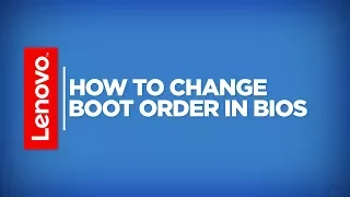 How To - Change Boot Order in BIOS