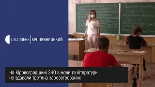 На Кіровоградщині ЗНО з української мови та літератури не здавали третина зареєстрованих