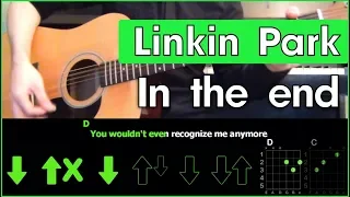 Linkin Park - In the end  Acoustic Cover  Разбор песни на гитаре  Табы, аккорды и бой  Без баррэ