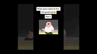 Peter goes back to 3rd grade