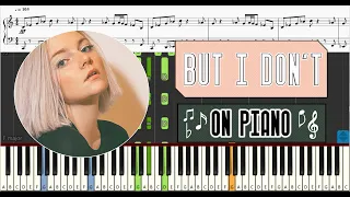 But I Don'T - JESSIA - Piano Tutorial w/ Sheets