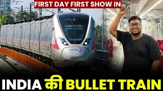 FIRST RIDE IN Namo Bharat Train | INDIA की BULLET TRAIN | RRTS RAPIDX