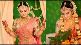 South Indian Bridal Makeover || Jitu Barman ||