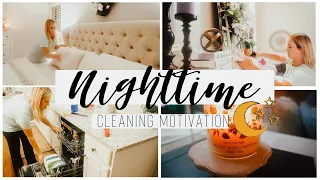 AFTER DARK CLEAN WITH ME 2019 | RELAXING SPEED CLEANING MOTIVATION | NIGHT TIME CLEANING ROUTINE 🌙