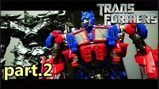 Transformers-Stop Motion-變形金剛-停格動畫-[Revenge of the decepticons]part.2