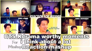 BTS Kdrama worthy moments i think about a lot | Reaction mashup