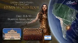 Sarah Brightman's HYMN Tour - South America 2018