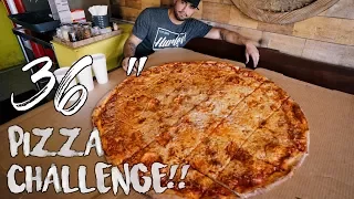 MASSIVE 36" PIZZA CHALLENGE SOLO