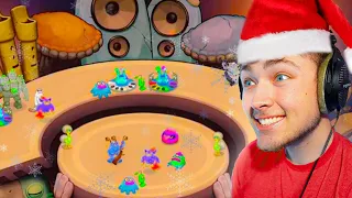 MAKING A CHRISTMAS COMPOSER ISLAND IS HARD IN MY SINGING MONSTERS...