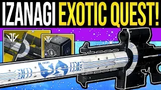 Destiny 2 | How to Get IZANAGI'S BURDEN! Exotic Sniper Quest, Mysterious Box Opened & Full Guide!