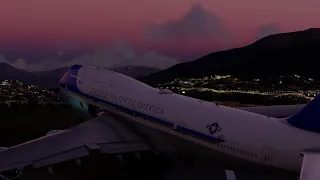 MSFS 2020 Boeing 747 Queenston, New Zealand Takeoff / Landing / Awesome Crash