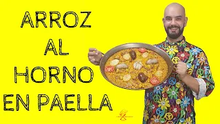 ARROZ AL HORNO EN PAELLA / Alguna vez te lo habias planteado? Quieres saber como se hace? Adelante