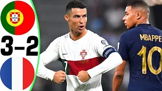 Portugal vs France 3-2 - RONALDO vs MBAPPE - All Goals and Highlights 2024