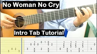No Woman No Cry Guitar Lesson Intro Tab Tutorial Guitar Lessons for Beginners