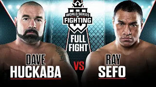 Dave Huckaba vs Ray Sefo | WSOF 4, 2013