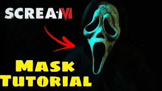 How To Make A Scream 6 Mask!!!