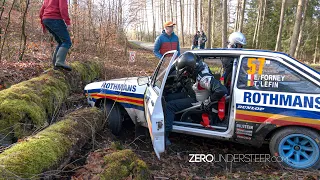 South Belgian Rally 2023 | crash, wild Porsches & pure sound | 4K