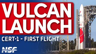 ULA Launches the First Vulcan Centaur with the Peregrine Moon Lander