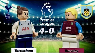 Tottenham 4-0 Burnley | LEGO Highlights