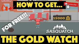 (Patched) GET GOLD WATCH FOR FREE!?! | Fun Glitches | Sneaky Sasquatch | Apple Arcade