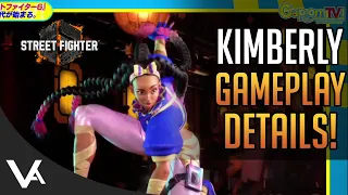 STREET FIGHTER 6 KIMBERLY! New Gameplay Details To Breakdown From The Live Showcase