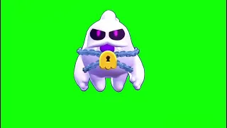 GHOST SQUEAK LOSING POSE GREEN SCREEN BRAWL STARS